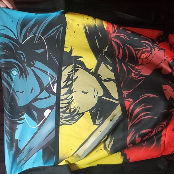 Persona Series Protagonist Character Zip-Up Hoodie 5XL Unisex Big & Tall - Picture 6 of 6